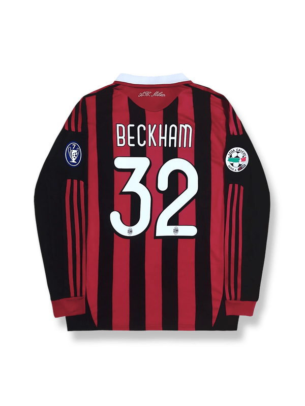 09/10 season AC Milan Home Beckham No. 32