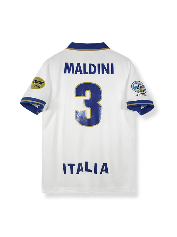 1996 Italy Away Maldini No.3