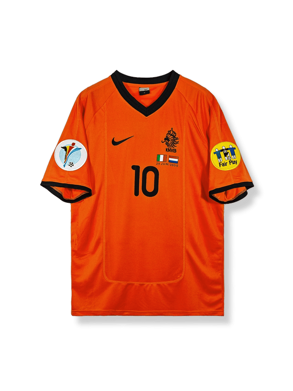 2000 Netherlands Home Bergkamp No. 10