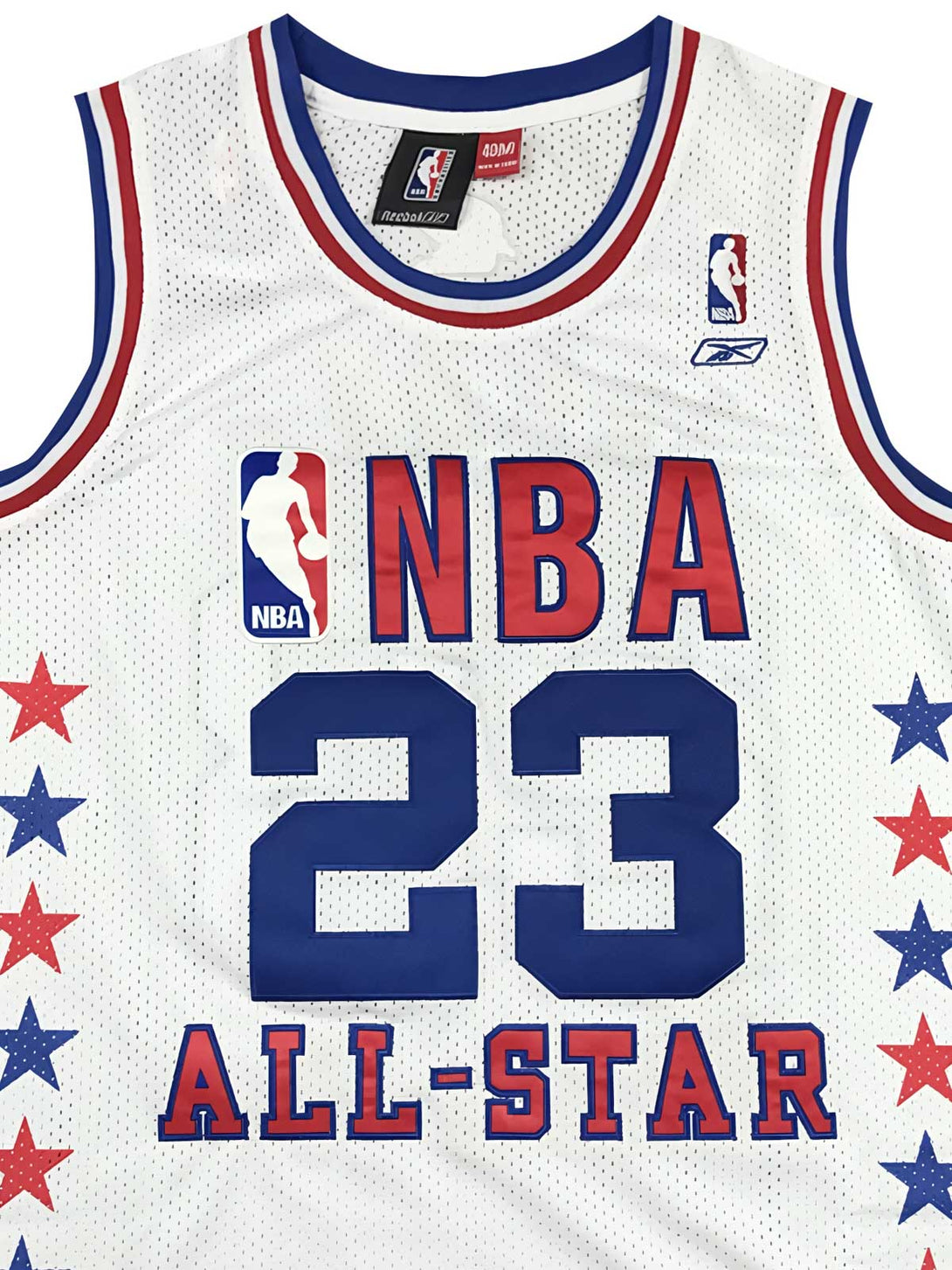 詳細画像: 2003年 NBAオールスター マイケル・ジョーダン23番 クラシックタンクトップ刺繍の詳細