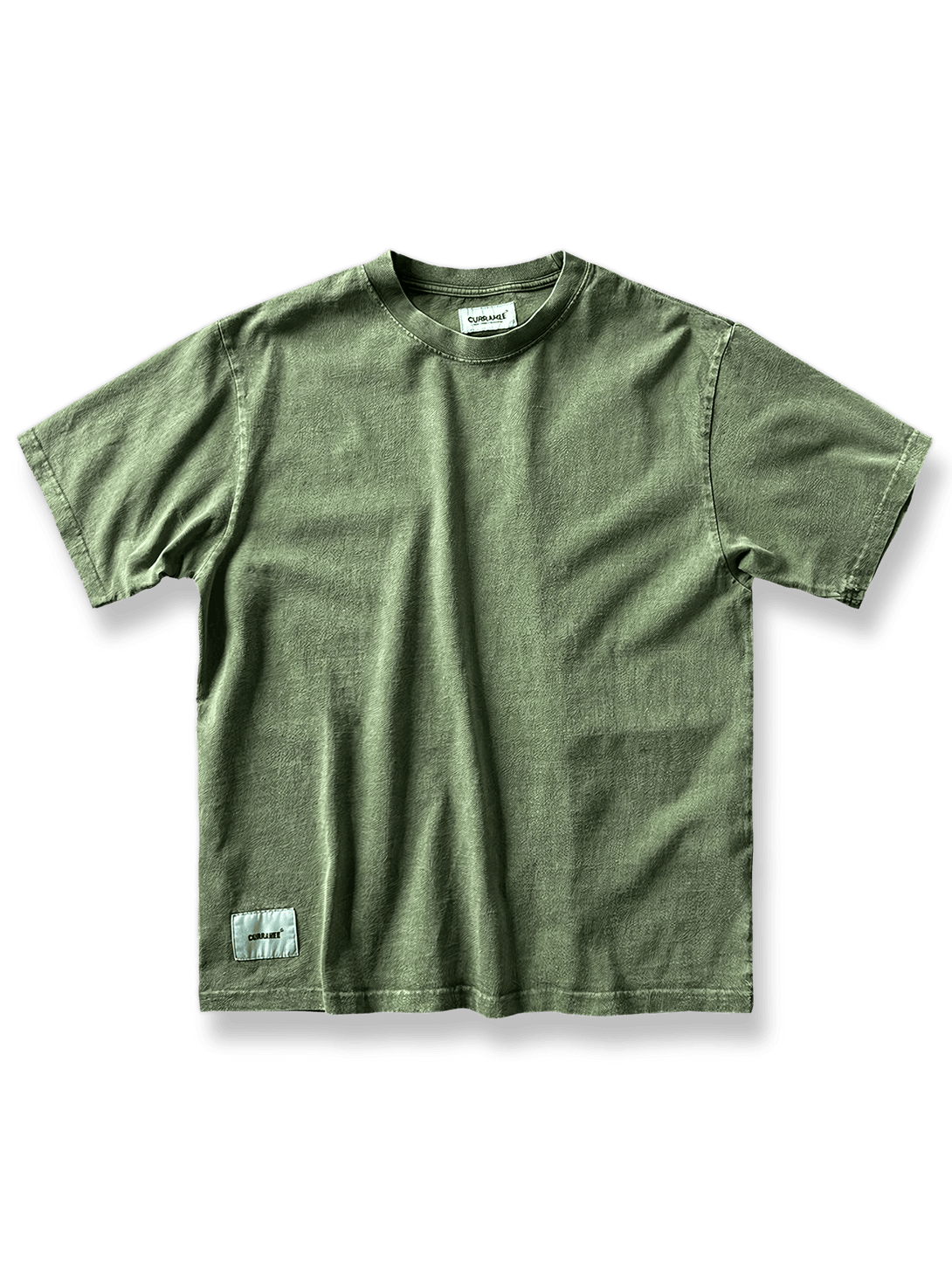  250gスノーウォッシュヴィンテージ加工ショートスリーブTシャツ