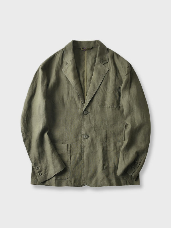 4-color linen tailored jacket