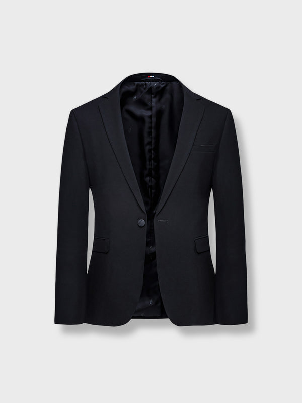 single button suit jacket