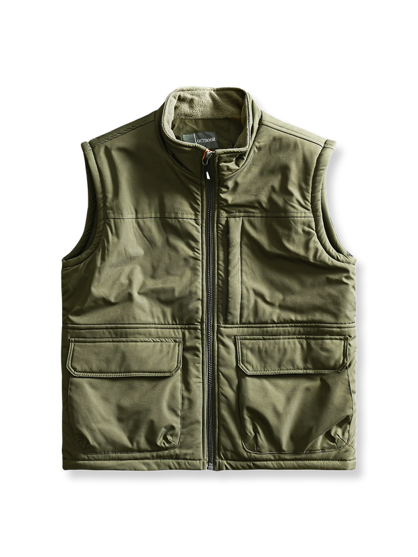 PESSOA | Boa stand-up collar vest