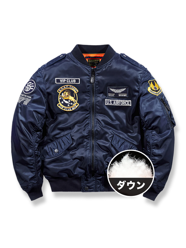 Air Porco MA-1 down flight jacket