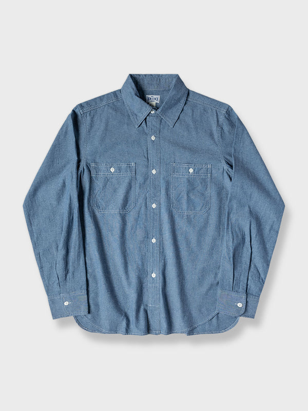 Double patch pocket cowboy shirt