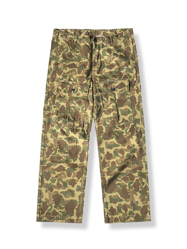 PESSOA | M-43 camouflage multi-pocket cargo pants