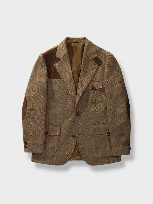 herringbone hunting jacket