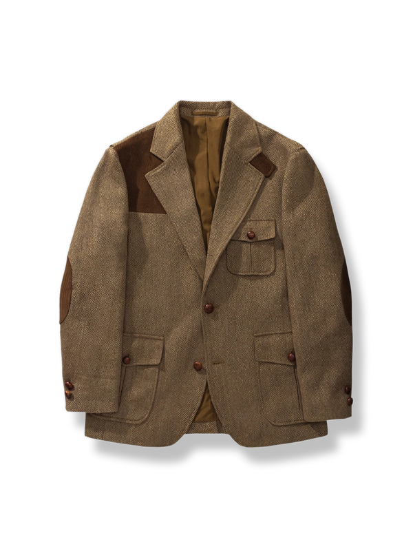 herringbone hunting jacket