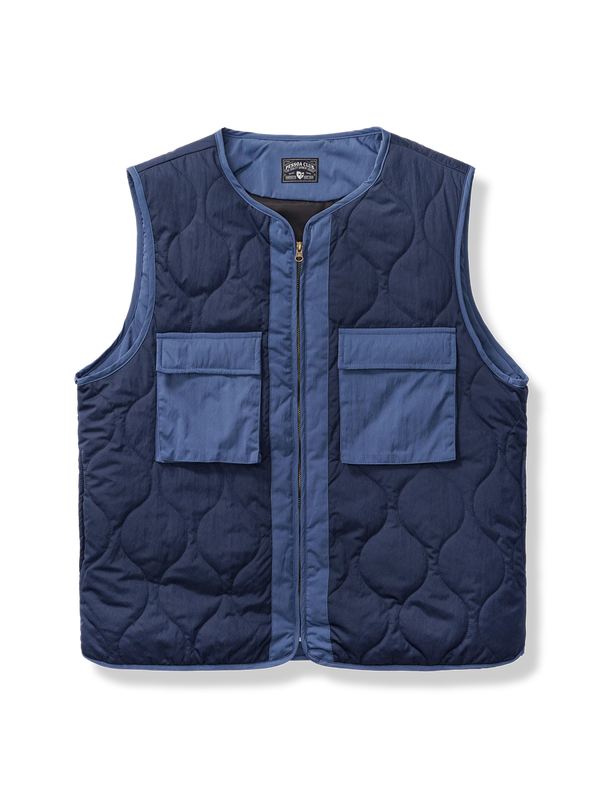 Vest with flap pockets