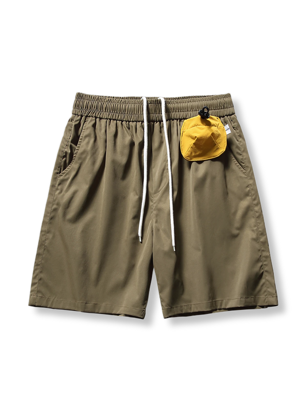 Shorts with removable pockets