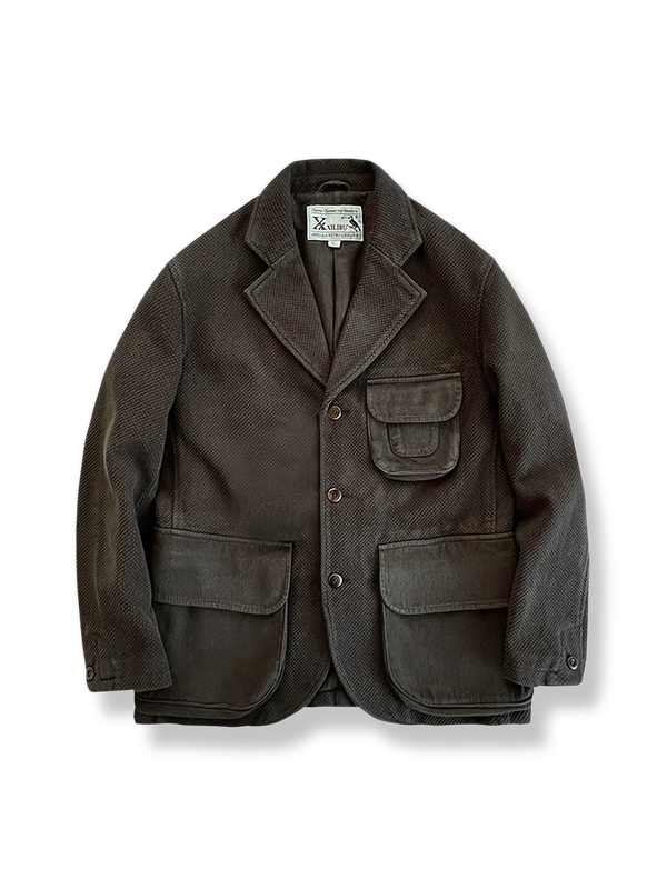 Sashiko Brown Hunting Jacket