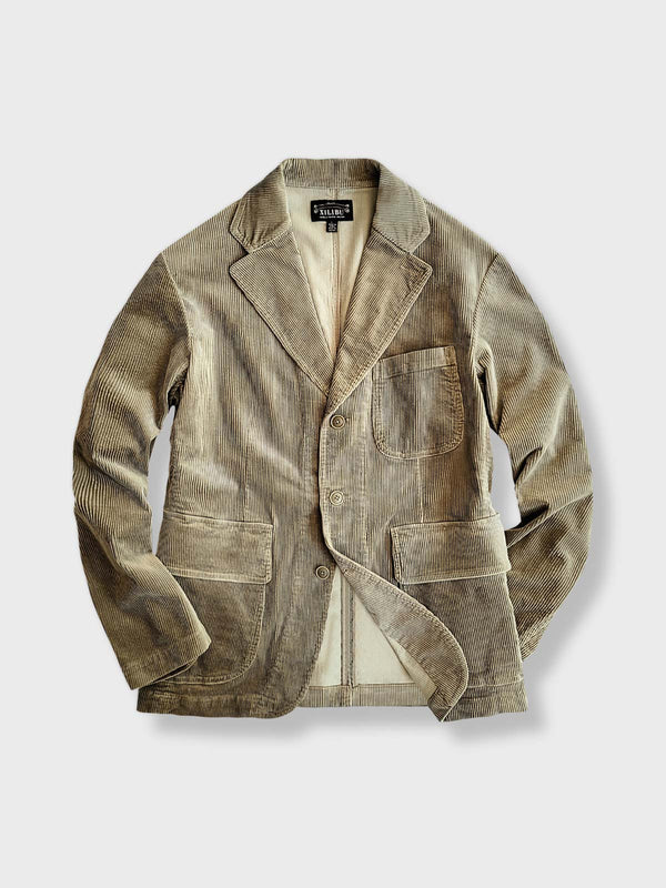 Corduroy casual jacket