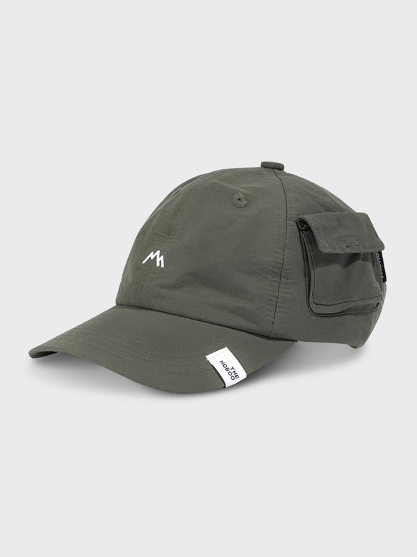 Unique design quick-drying cap with side pocket