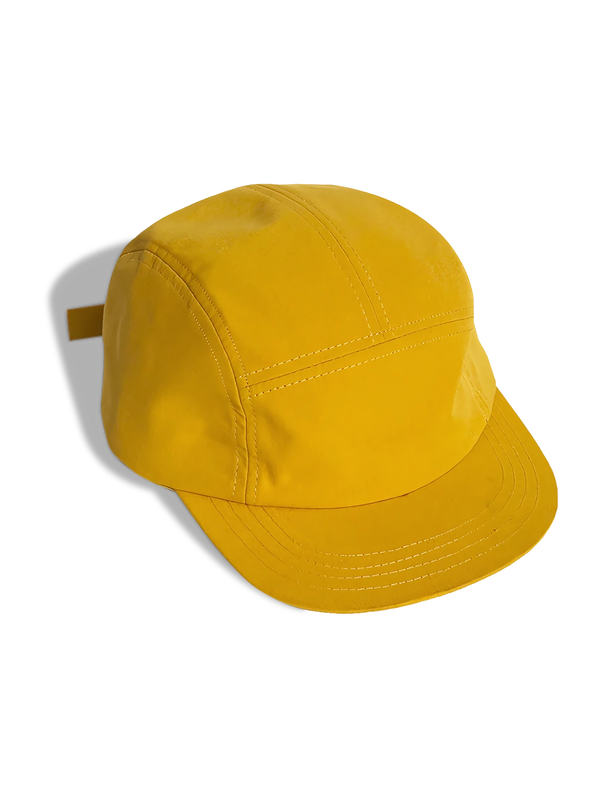 Flat visor 5 panel cap available in 5 colors