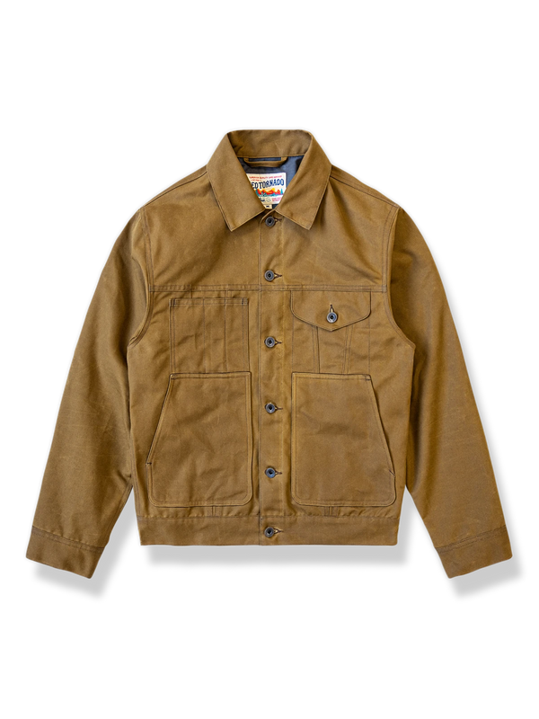 PESSOA | Classic Oil Wax Canvas Men's Jacket