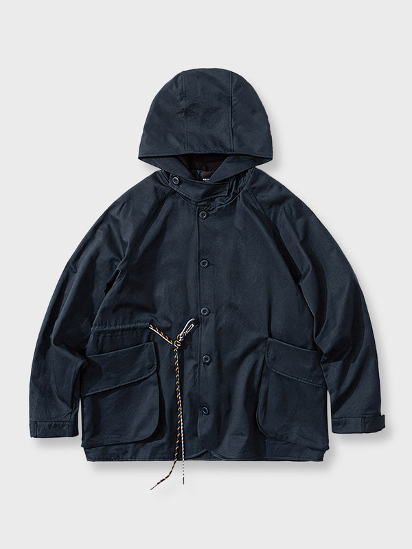 Hooded shell jacket