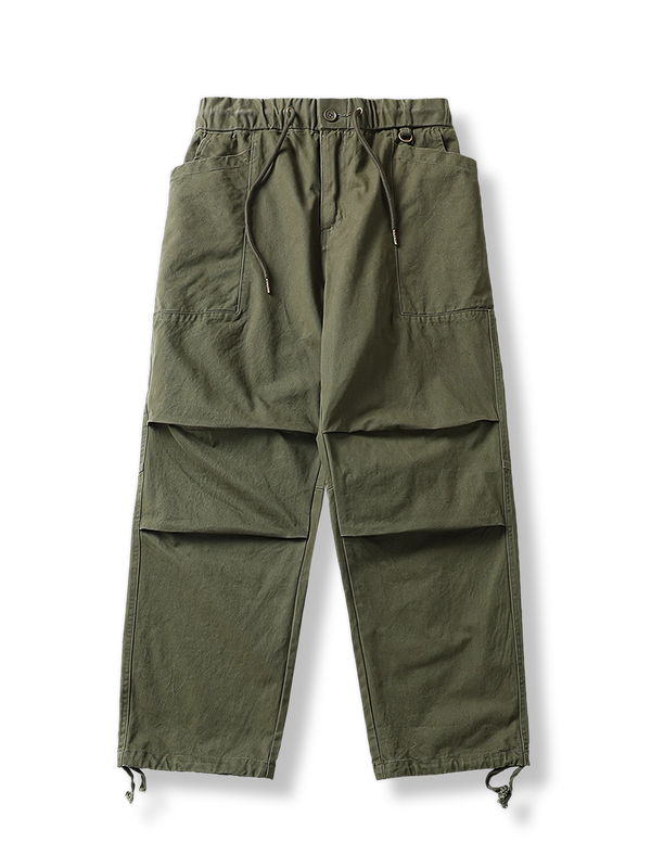 PESSOA | Multi-pocket stretch waist cargo pants