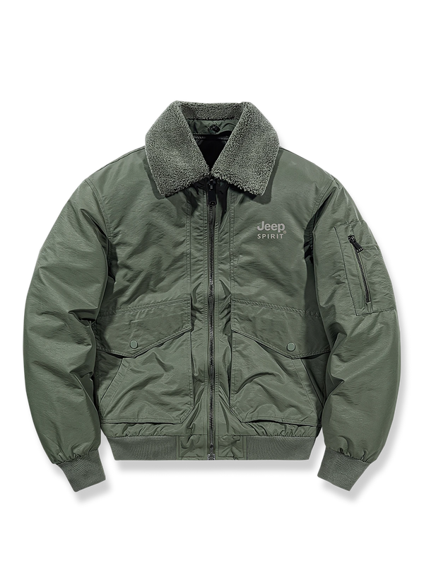 PESSOA | Detachable collar flight jacket