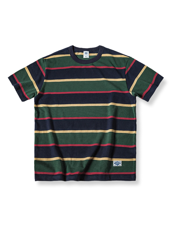 Thick striped T-shirt available in four colors