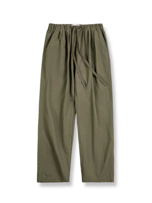 Anti-crinkle drape easy pants