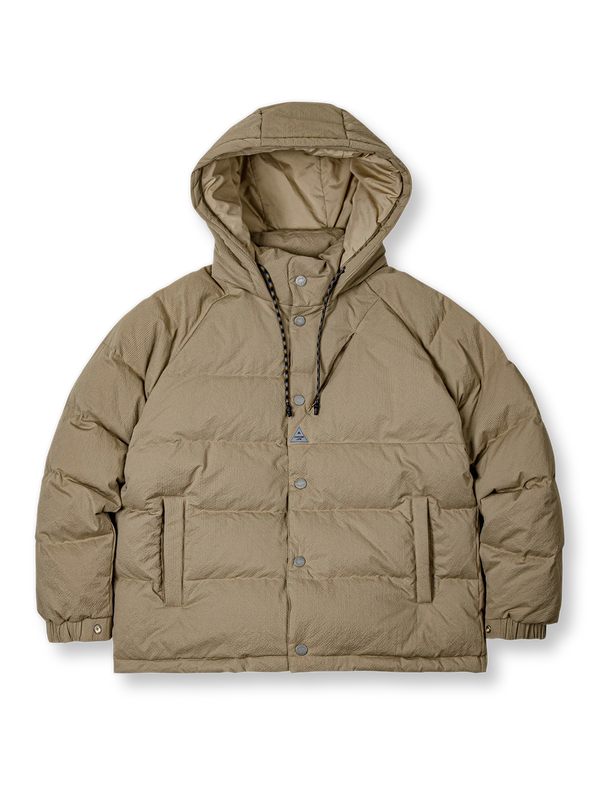 PESSOA | Wide quilted seam duck down jacket