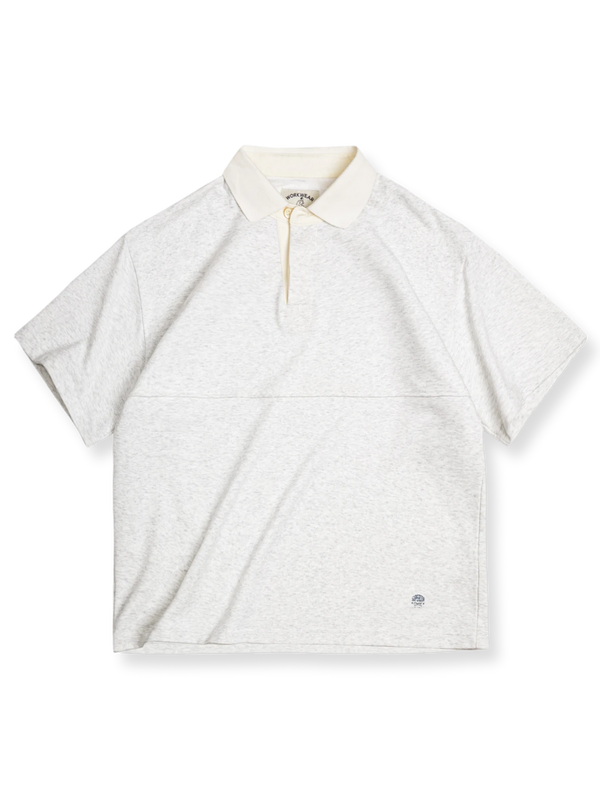 280g grey polo shirt