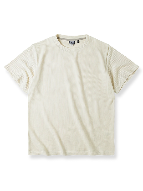 Classic waffle knit T-shirt