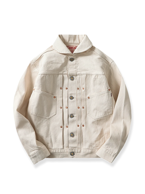 PESSOA | 507XX white denim jacket