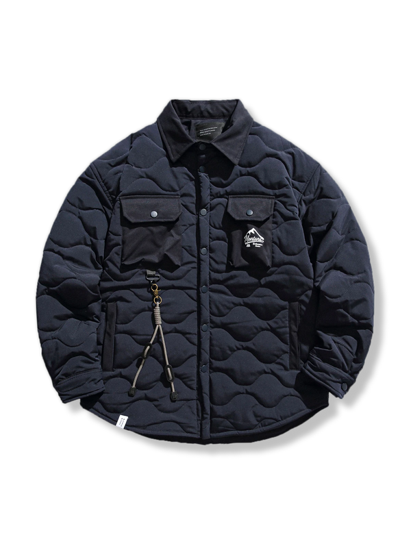 Functional 4-pocket quilted jacket