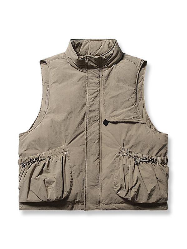 PESSOA | Stand collar down vest