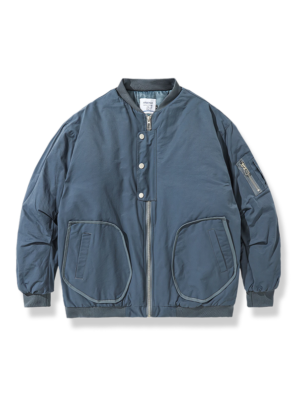 PARDON | 3D pocket baseball padded jacket