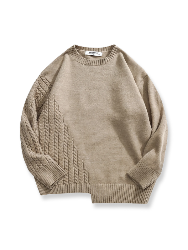 PESSOA | Irregular knit sweater