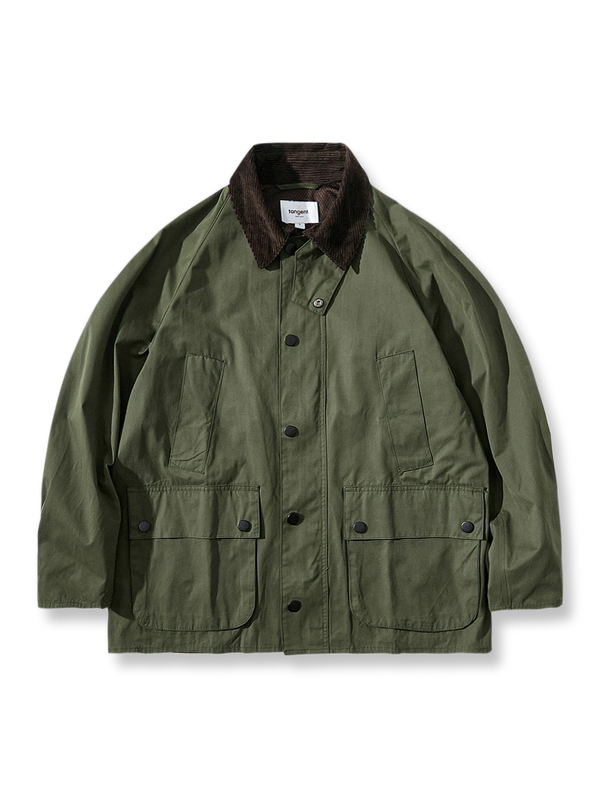 PESSOA | Corduroy collar hunting jacket