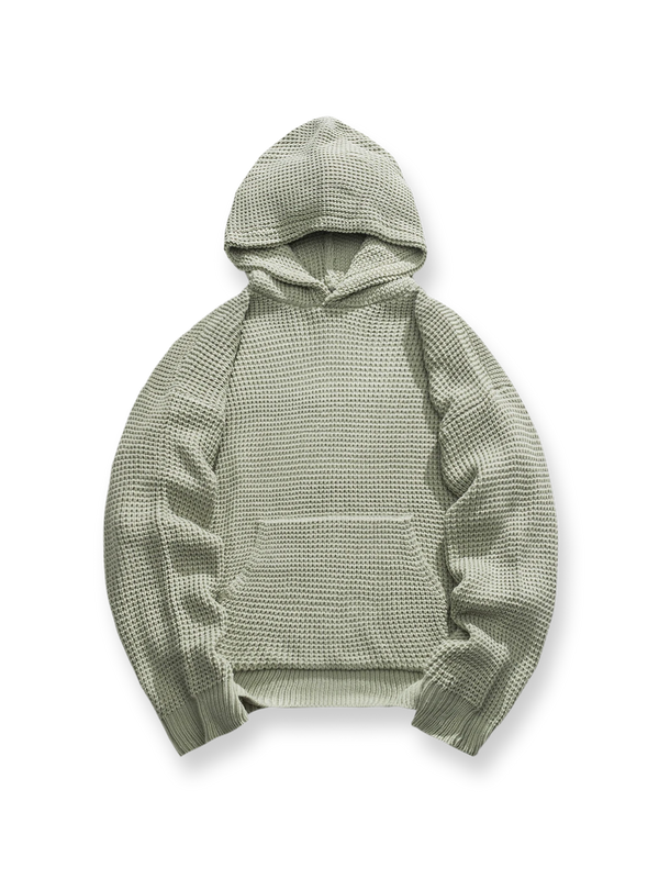 PARDON | Knitted hooded sweatshirt available in 3 colors