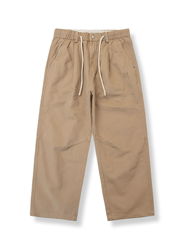 PARDON | Casual elastic waist pants