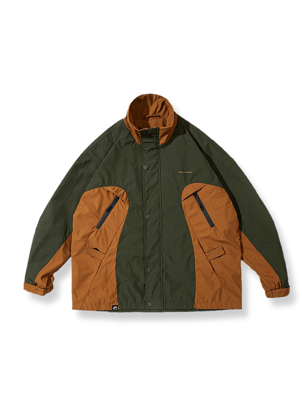 Colorblock Gore-Tex jacket available in three colors