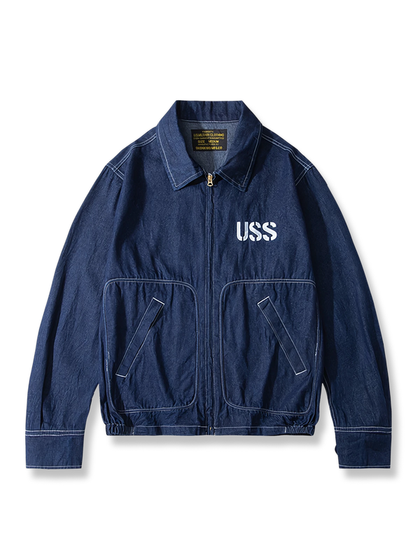 PESSOA | Embroidered lettering jacket