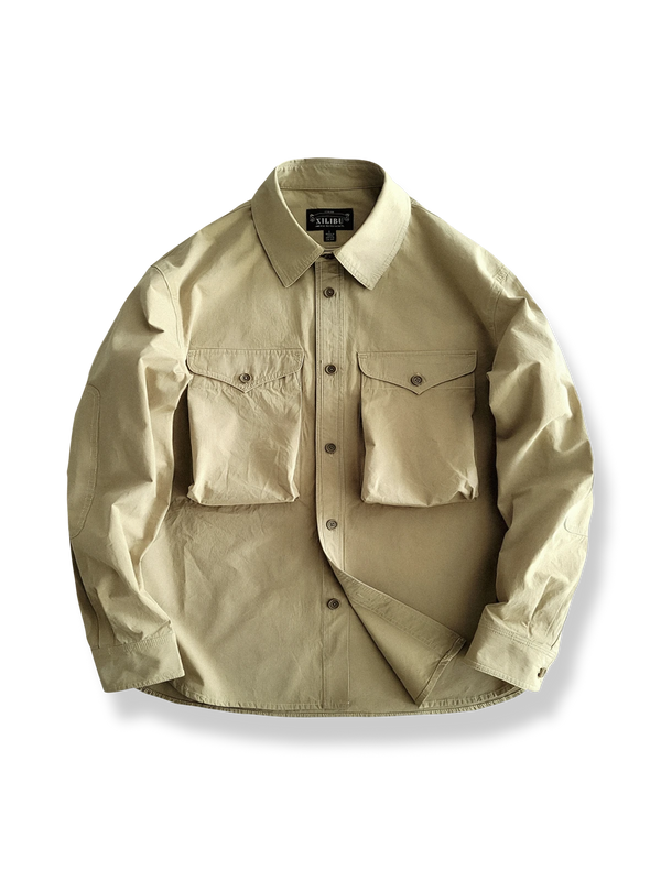 Large Pocket Works Long Sleeve Shirt