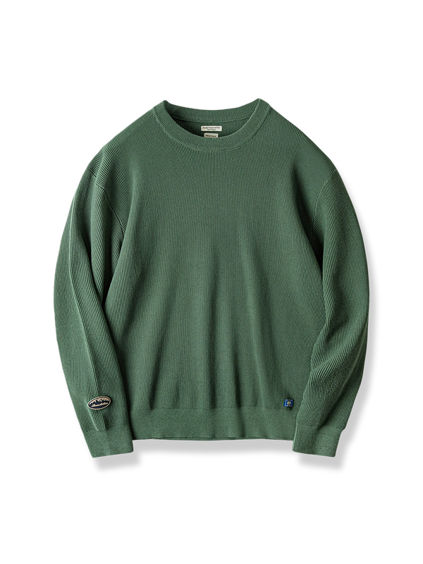 PESSOA | Comfort Texture Knit Sweatshirt