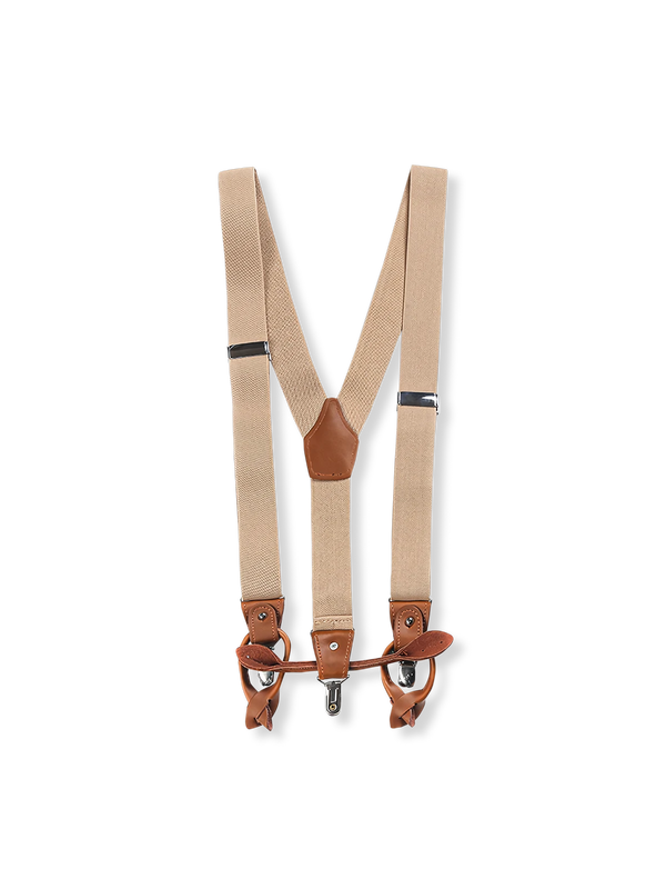 Adjustable suspenders for overalls