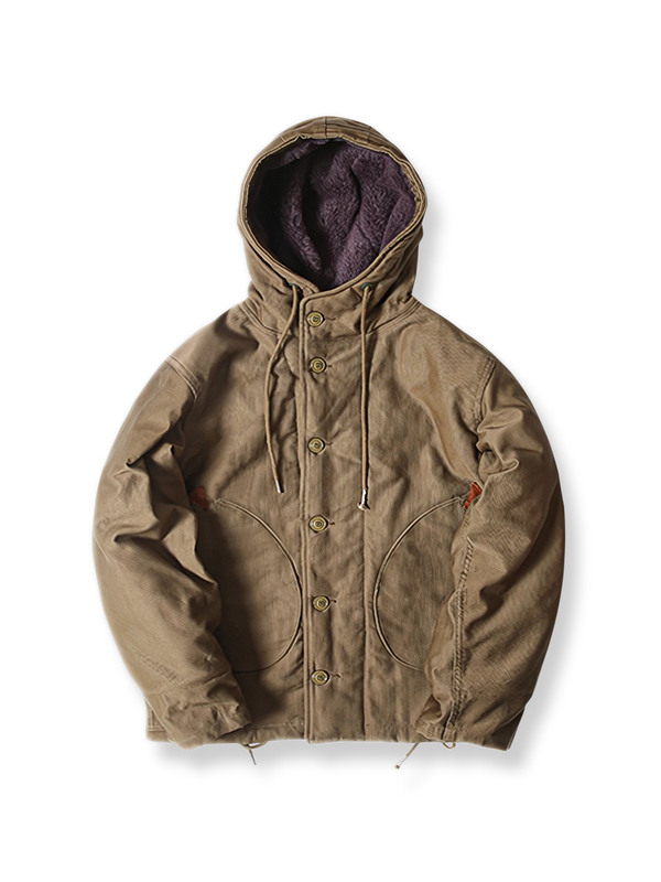 PESSOA | N-1 jacket with wool lining and hood