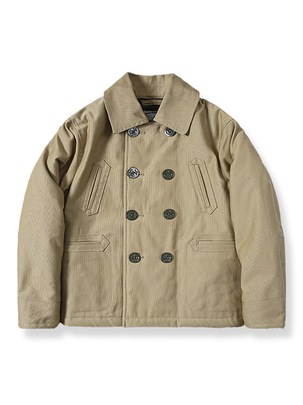 PESSOA | Wool 740 double-breasted deck jacket