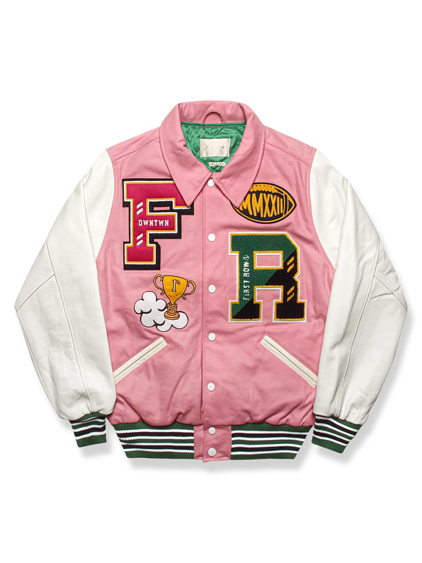 PARDON | Heavyweight embroidered baseball jacket