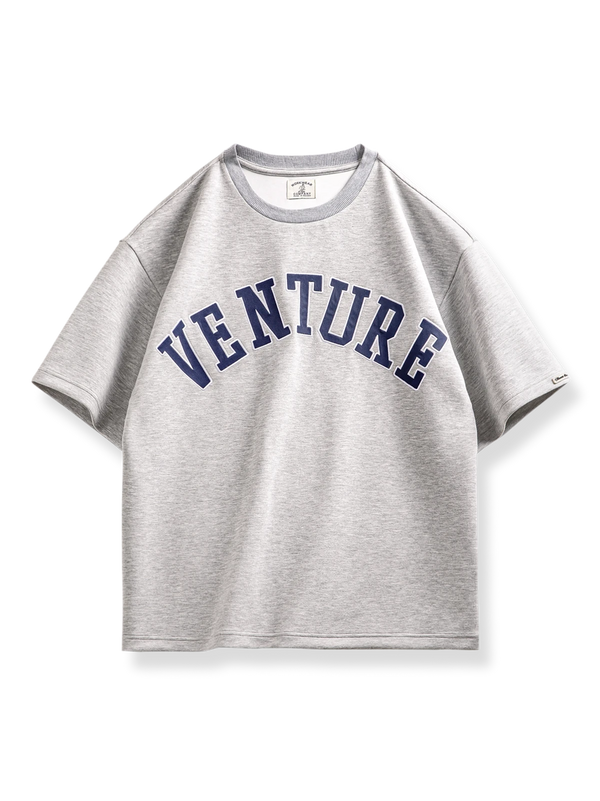 「VENTURE」刺繍 半袖Tシャツ