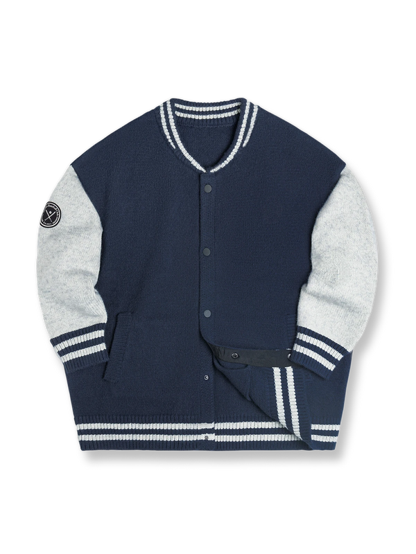 PESSOA | Blue baseball jacket