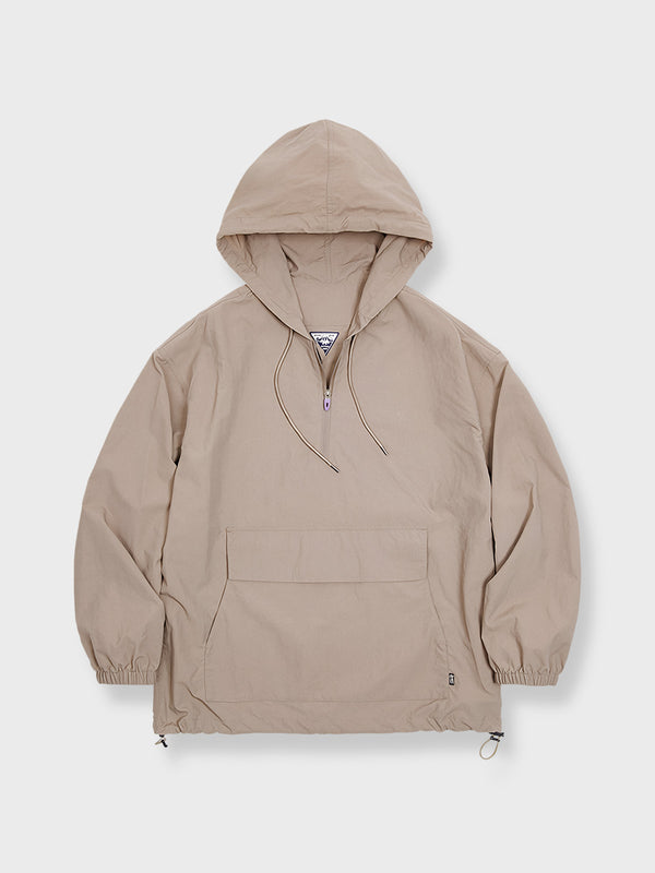 Half-zip hoodie jacket