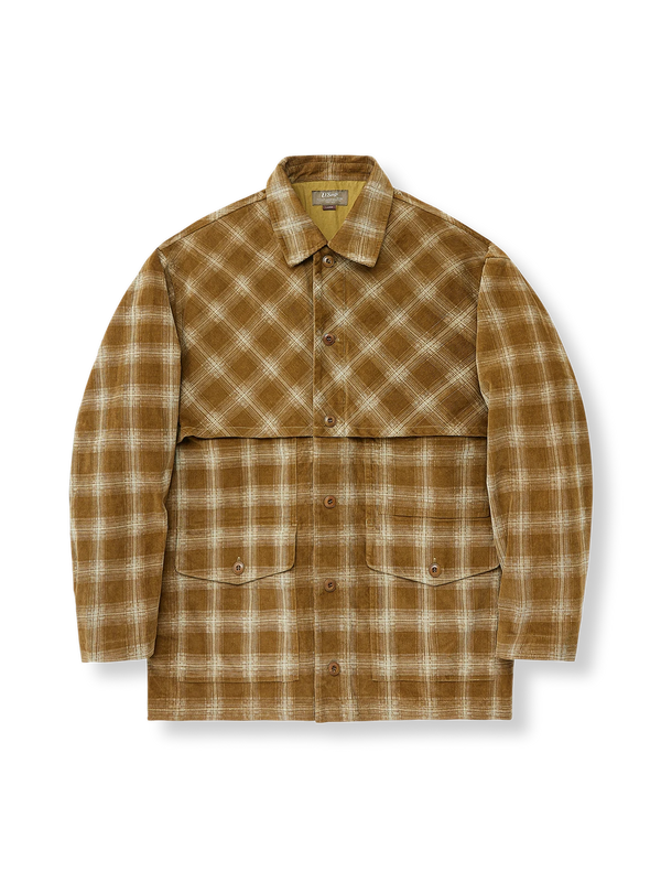 Parolibre | Multi-pocket checked jacket