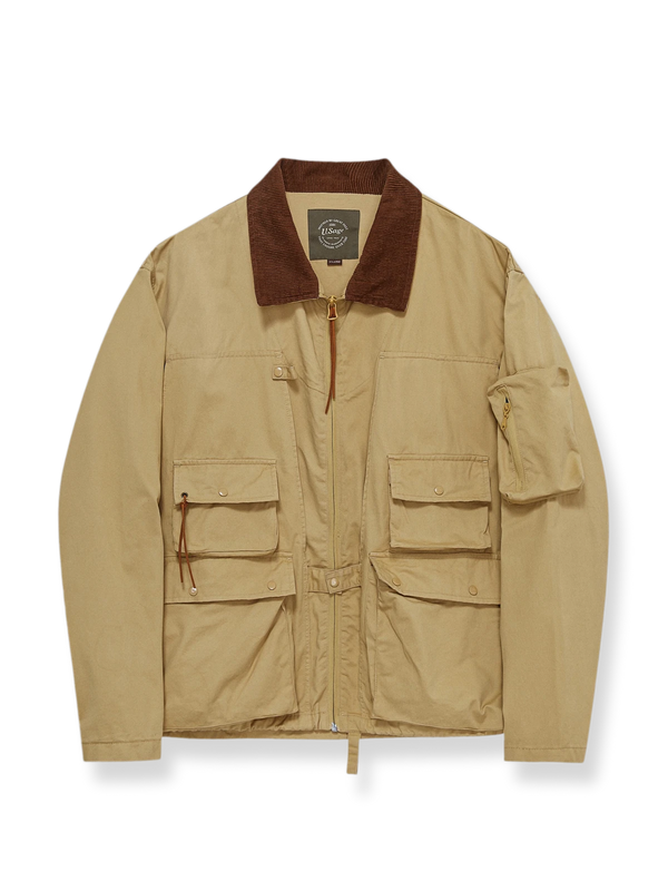 Corduroy Collar Fishing Jacket