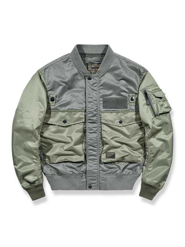 Air Porco | Patchwork MA-1 flight jacket